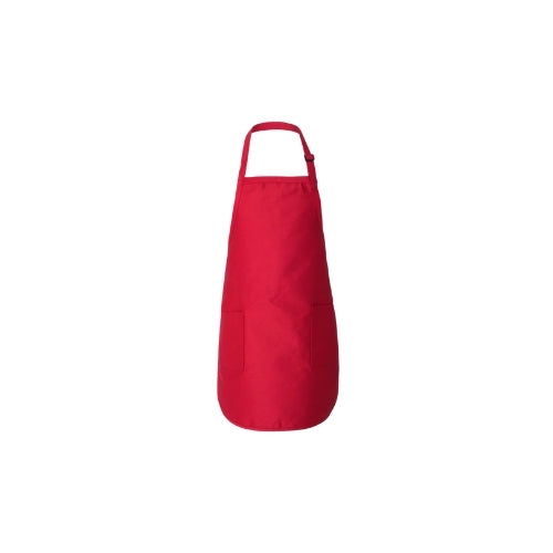 Q-Tees - Full-Length Apron with Pockets - Image 5