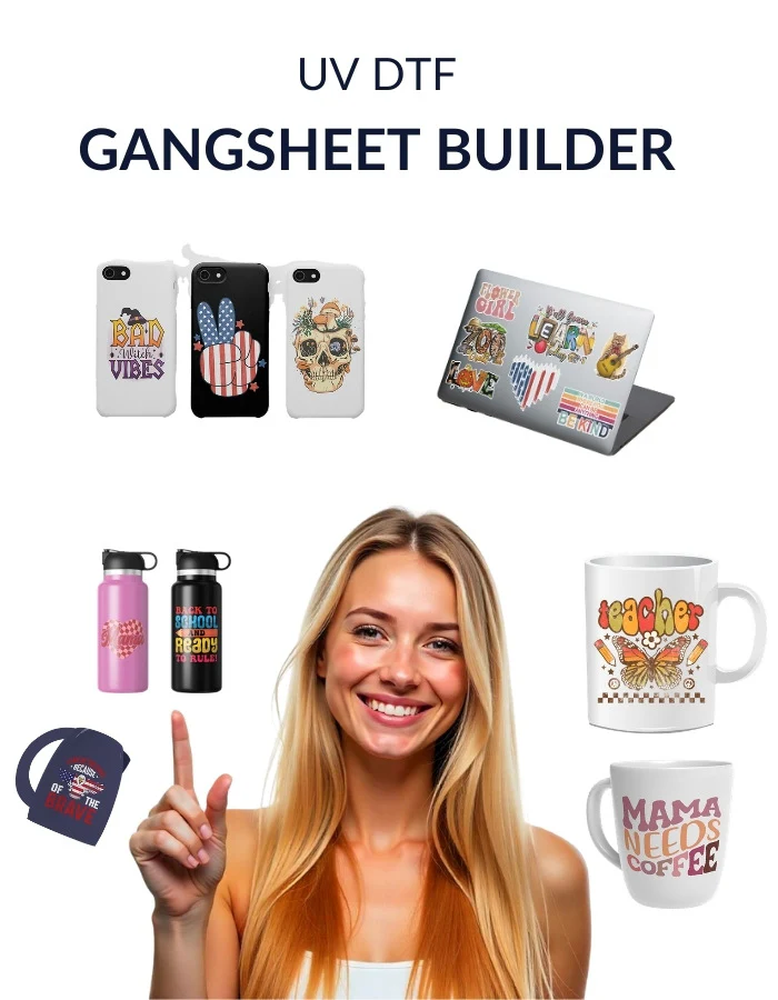 UV-DTF Gangsheet Builder